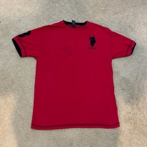 Polo shirt red